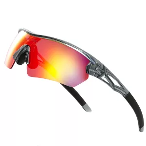 Fahrradbrille - Rot Schwarz