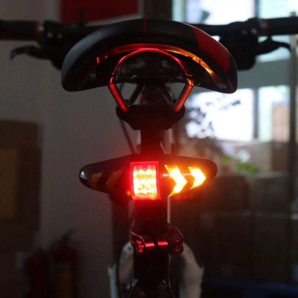 Fahrrad-blinklicht Mit Fernbedienung, Kabellos, Rcklicht Mit