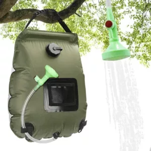 Tragbare Solarduschtasche für Camping