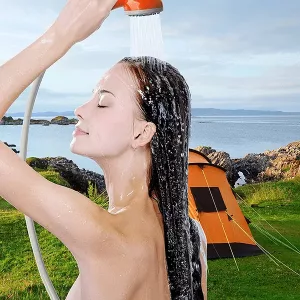 Campingdusche, tragbare Dusche, Duschpumpe, tragbare Dusche für Camping