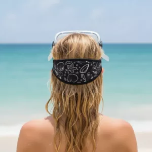 diving mask strap, scuba diving mask strap, snorkel mask strap