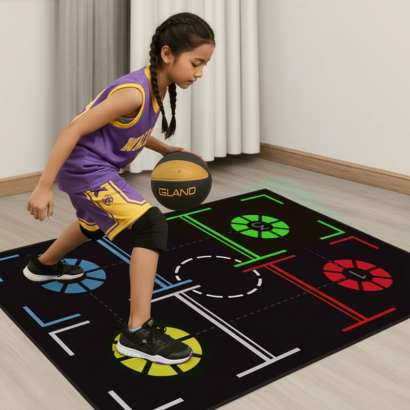 basketball dribbling mat
