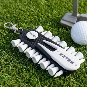 golf tee and ball marker set, golf tee set